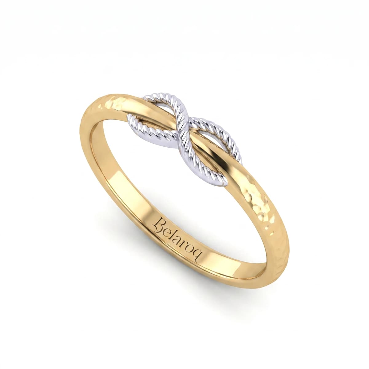 Belaroq Veyra Sol Adorn Two Tone Gold Ring