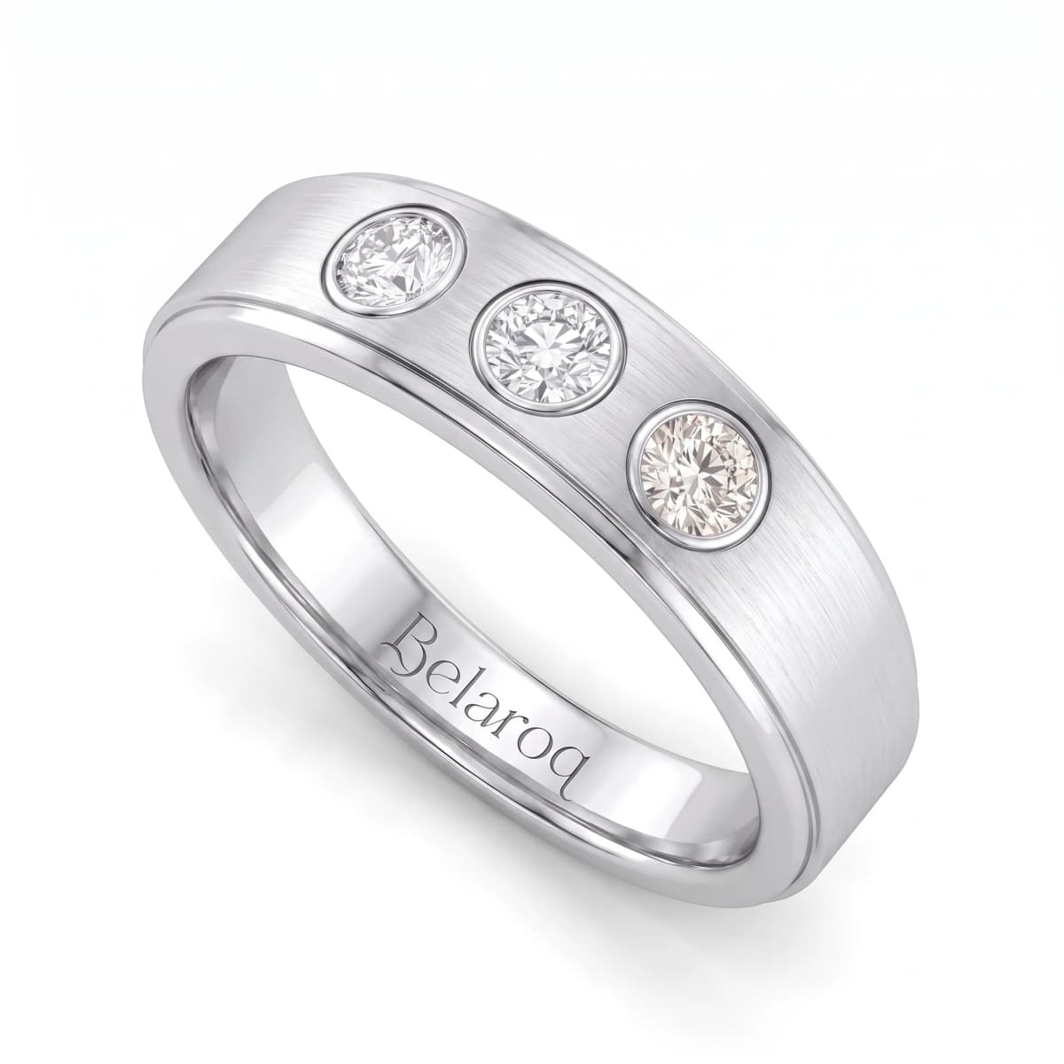 Belaroq Aria Charm Reflet Fine Metal Diamond Ring
