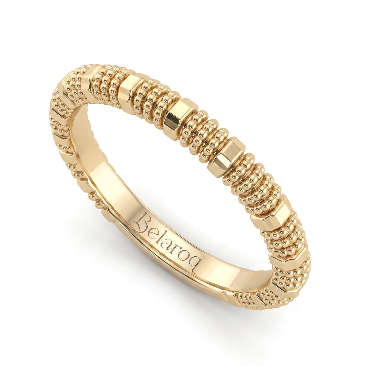 Belaroq Mirielle Halo Fable Yellow Gold Ring