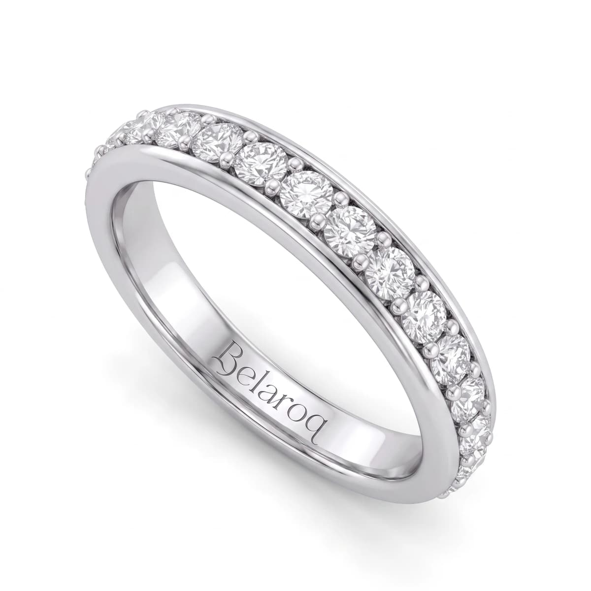 Belaroq Lucienne Silk Reflet White Gold Diamond Ring