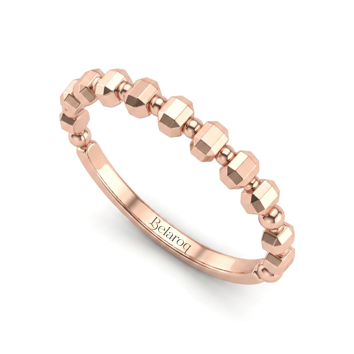 Belaroq Oriana Lyric Keepsake Rose Gold Ring