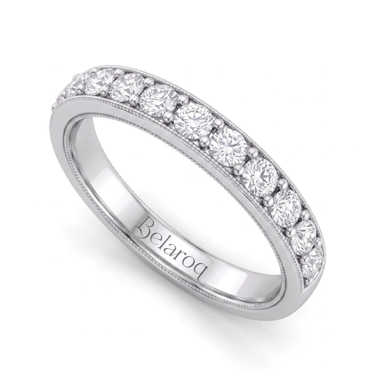 Belaroq Esmere Wave Arcade White Gold Diamond Ring