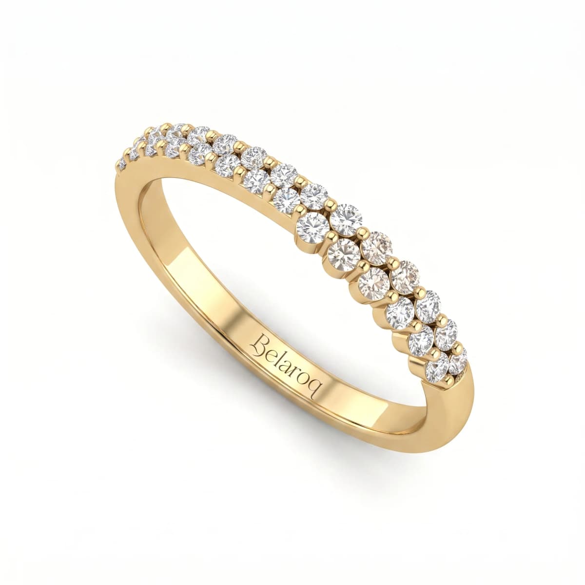Belaroq Veyra Sol Couture Yellow Gold Lab Diamond Ring