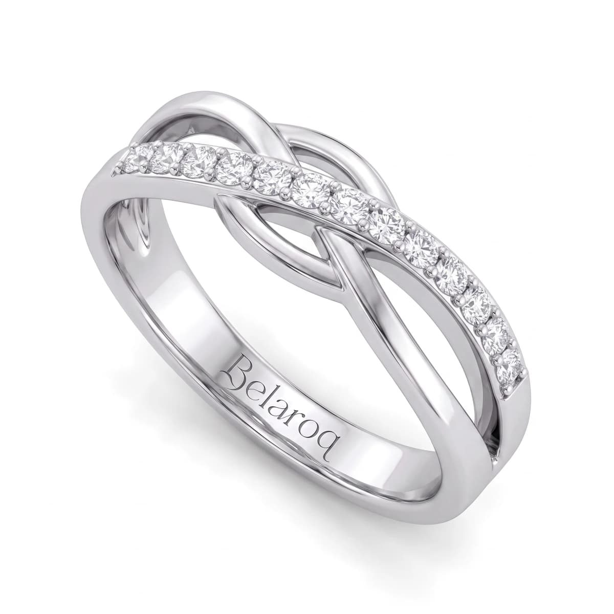 Belaroq Valenne Bloom Poise White Gold Diamond Ring
