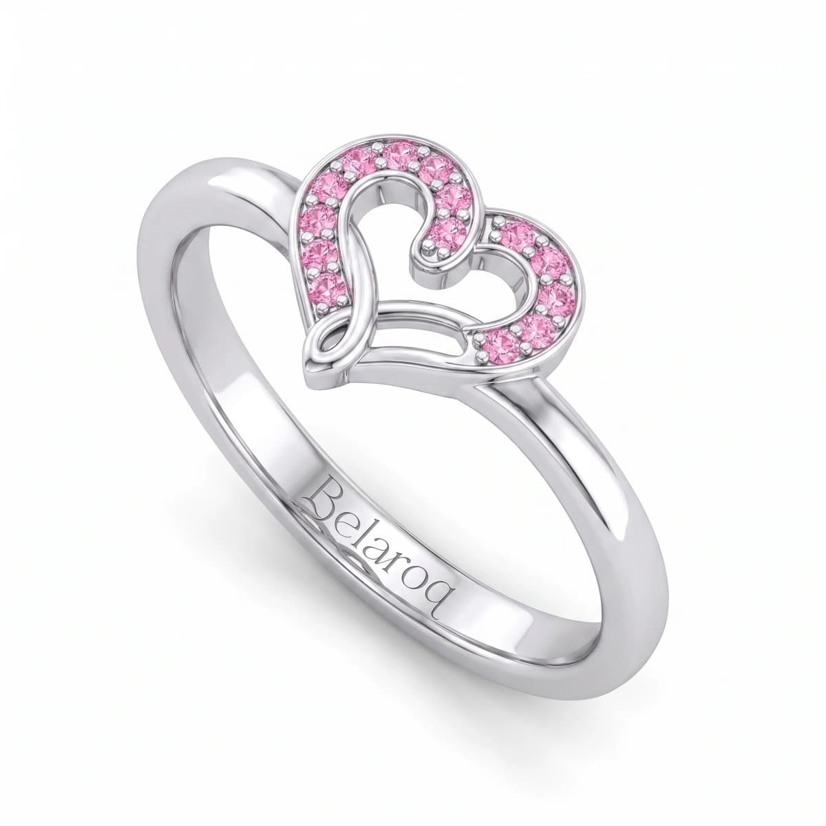 Belaroq Solaire Trellis Opus Silver Sapphire Ring