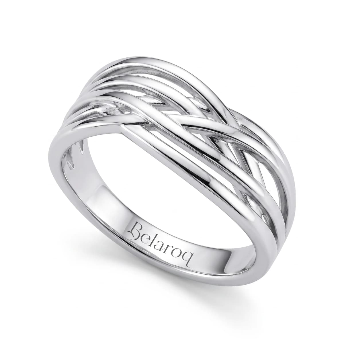 Belaroq Lunara Laurel Eclat Silver Ring