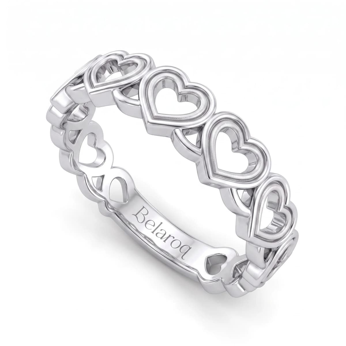 Belaroq Solara Ciela Poise Silver Ring