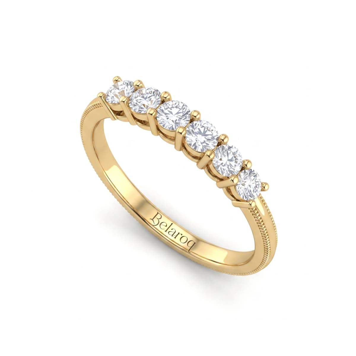 Belaroq Alouette Petal Regal Yellow Gold Zirconia Ring