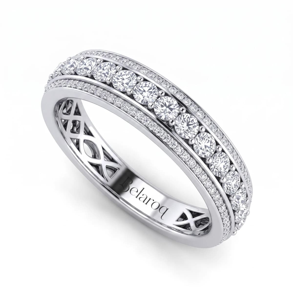 Belaroq Valora Meadow Rive White Gold Diamond Ring