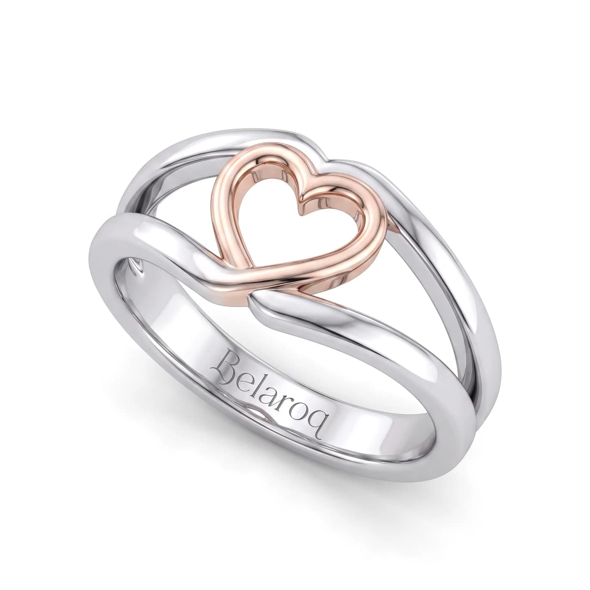 Belaroq Avalon Rill Serein Rose Gold Ring