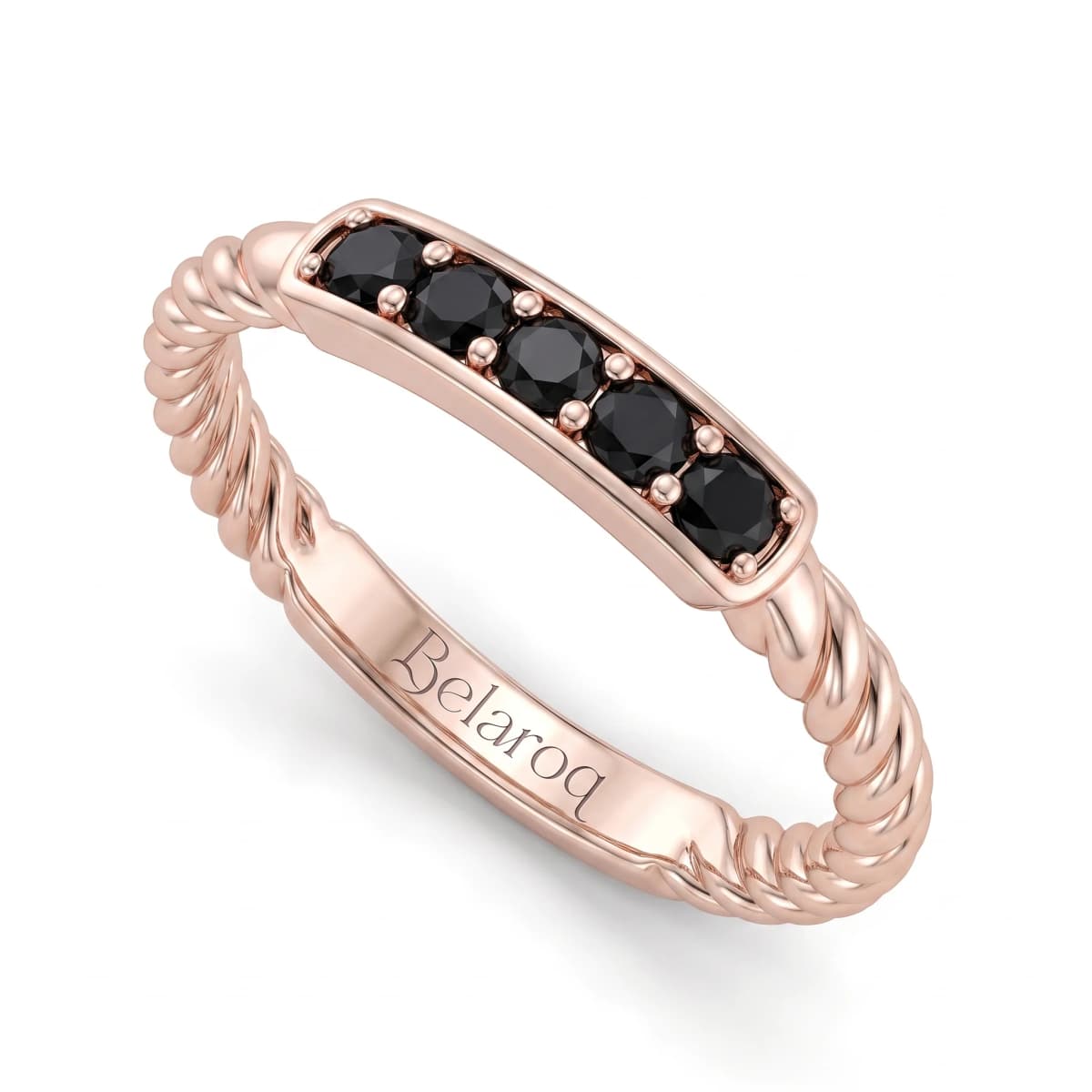 Belaroq Aria Charm Fable Rose Gold Diamond Ring