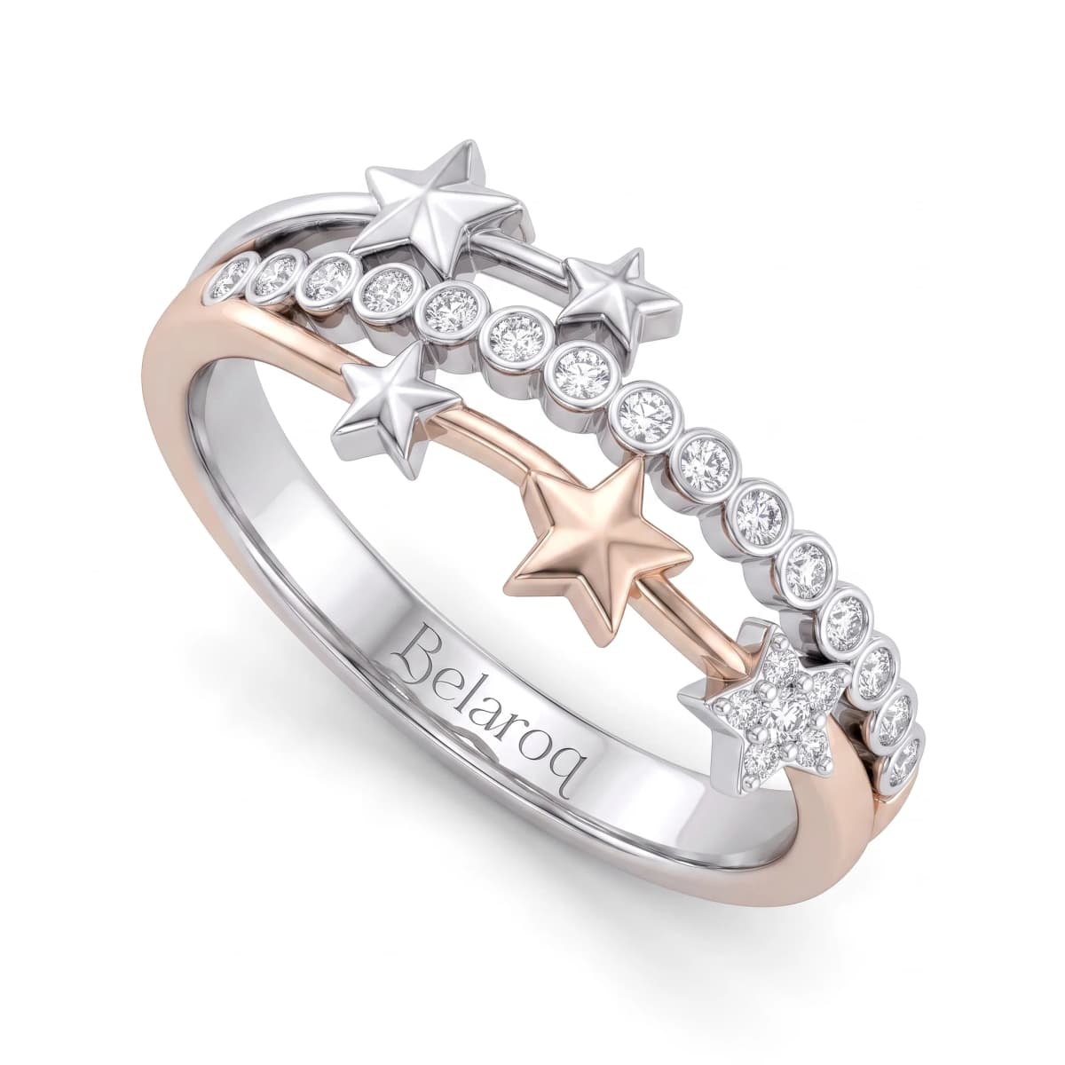 Belaroq Ilaria Breeze Opus Rose Gold Diamond Ring
