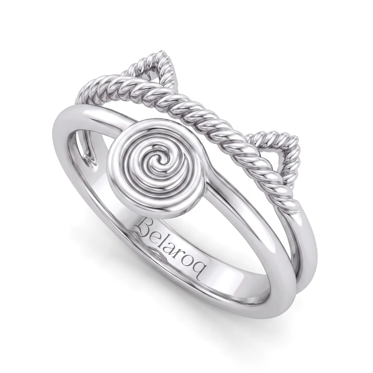 Belaroq Orlena Swan Eclat White Gold Ring