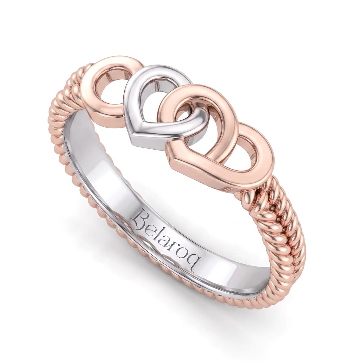 Belaroq Alouette Petal Solstice Two Tone Gold Ring