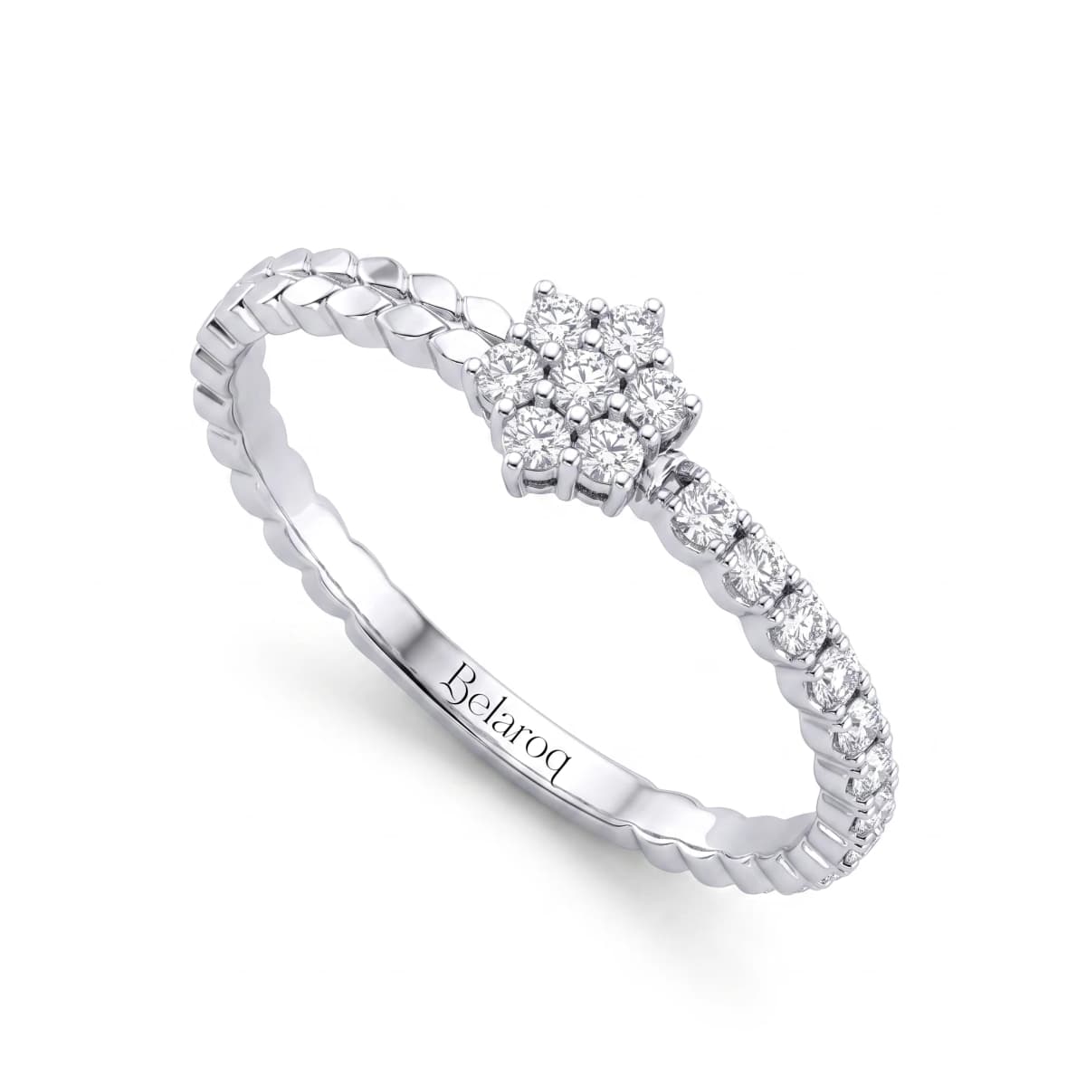 Belaroq Sabine Ember Dore White Gold Diamond Ring