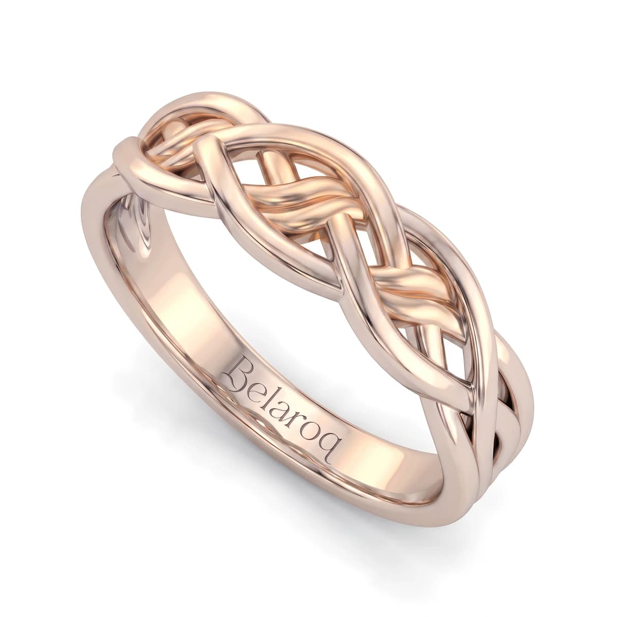 Belaroq Mirielle Halo Noble Yellow Gold Ring