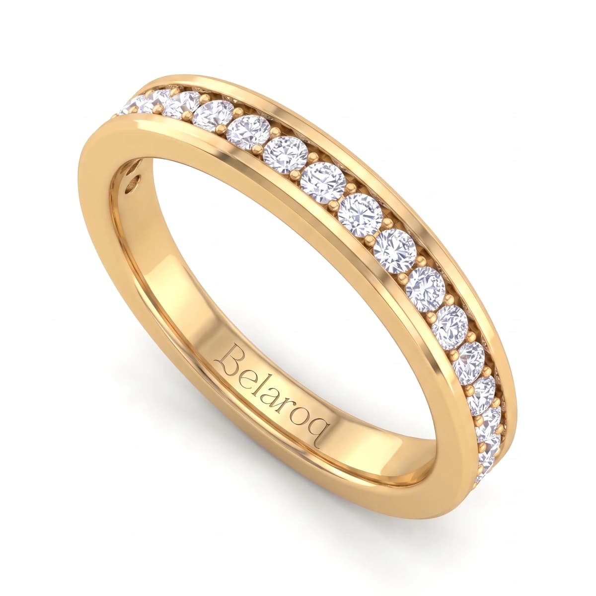 Belaroq Vionne Helio Reflet Yellow Gold Diamond Ring