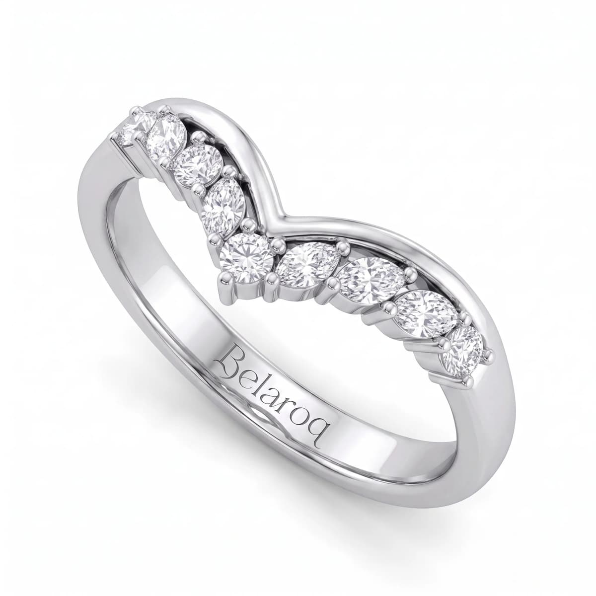 Belaroq Opaline Oath Lustre White Gold Diamond Ring