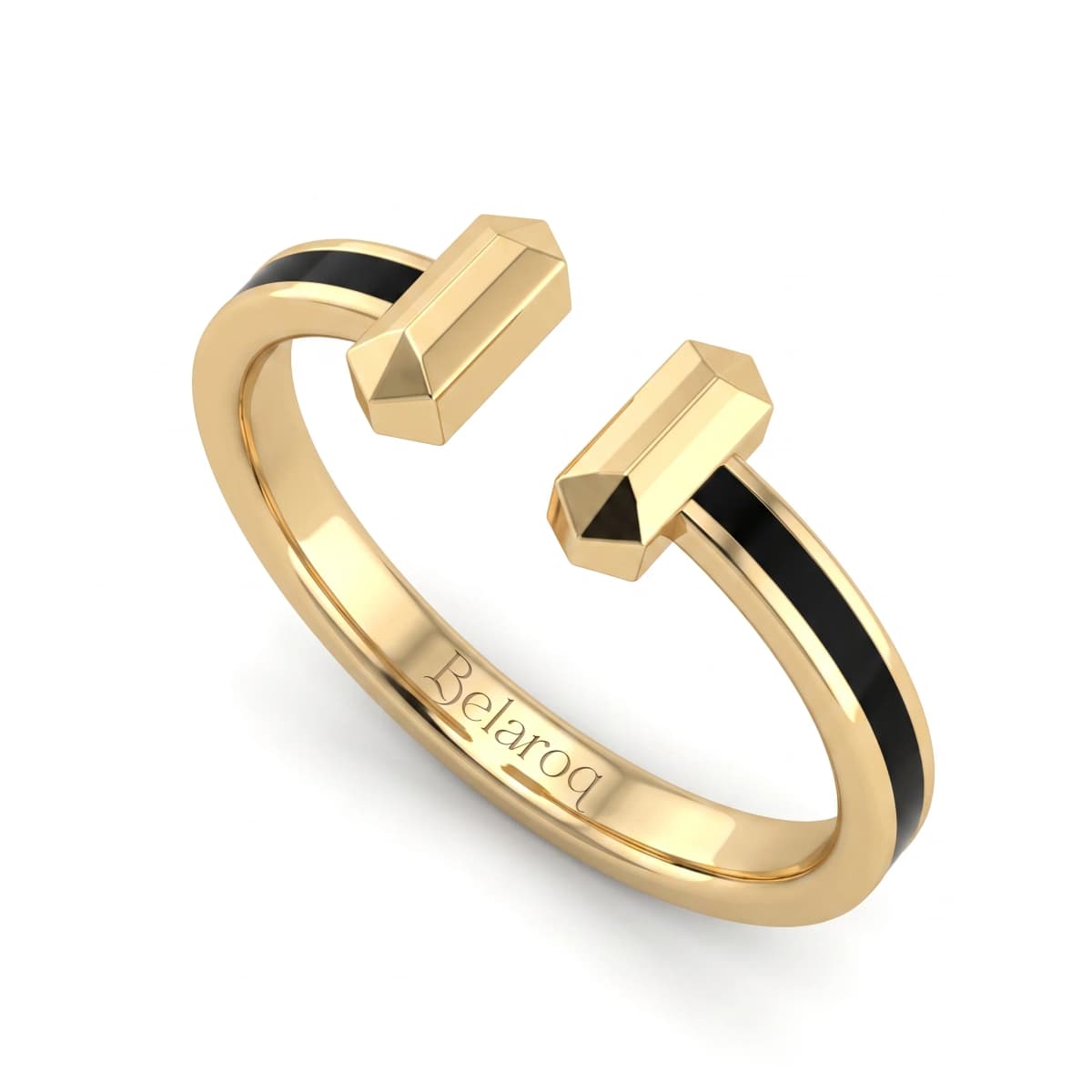 Belaroq Aurelia Lumen Court Yellow Gold Ring