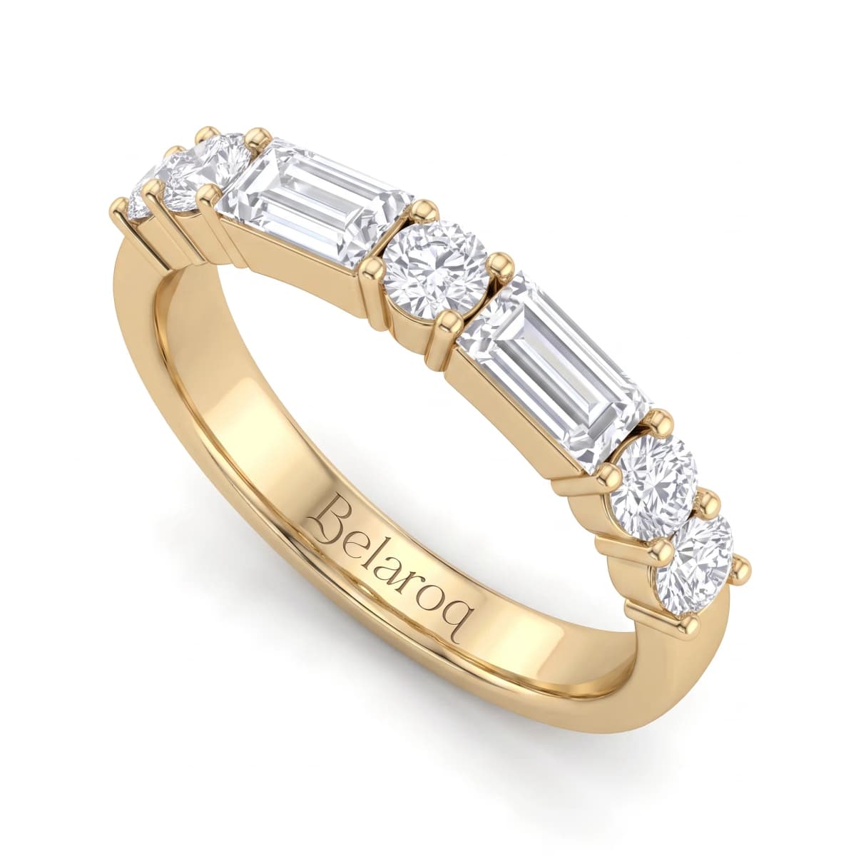 Belaroq Lucienne Silk Ethereal Yellow Gold Diamond Ring
