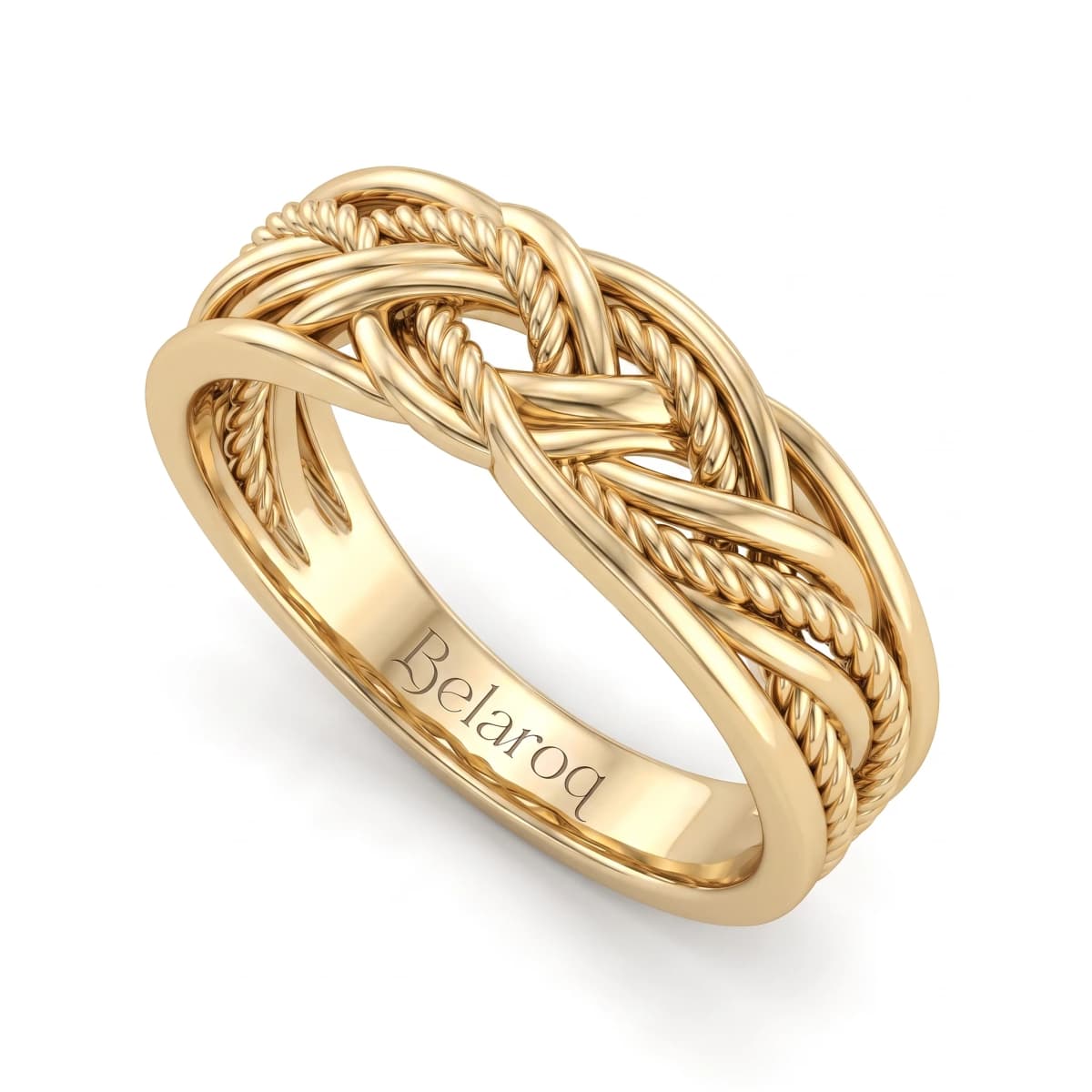 Belaroq Valora Meadow Reflet Yellow Gold Ring