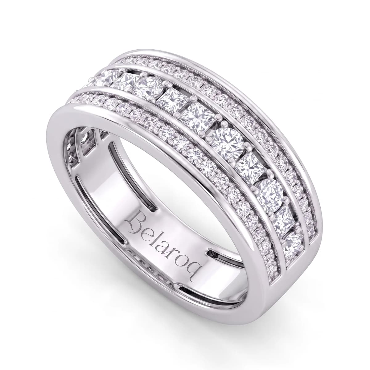 Belaroq Solene Lace Verve White Gold Diamond Ring