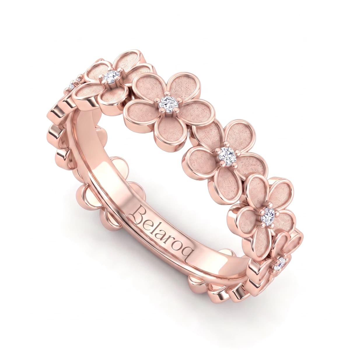 Belaroq Aria Charm Atelier Rose Gold Diamond Ring