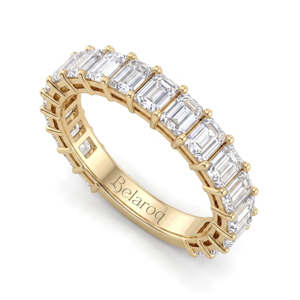 Belaroq Vionne Helio Luxe Yellow Gold Zirconia Ring