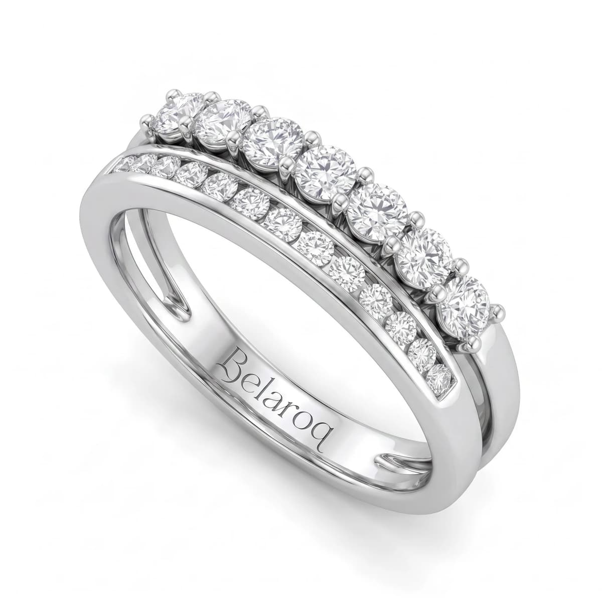Belaroq Opaline Oath Reflet White Gold Diamond Ring
