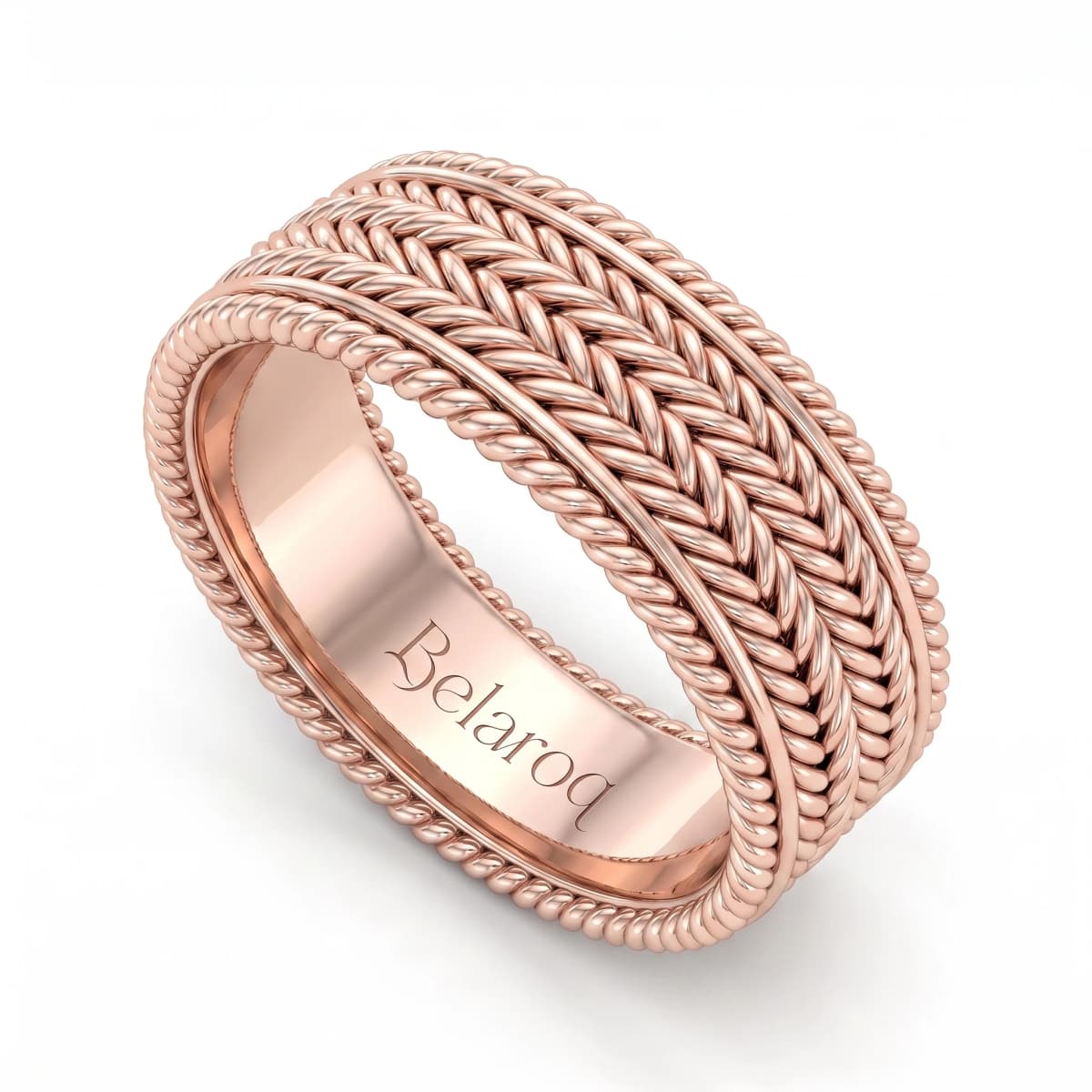 Belaroq Solaire Trellis Ballet Rose Gold Ring