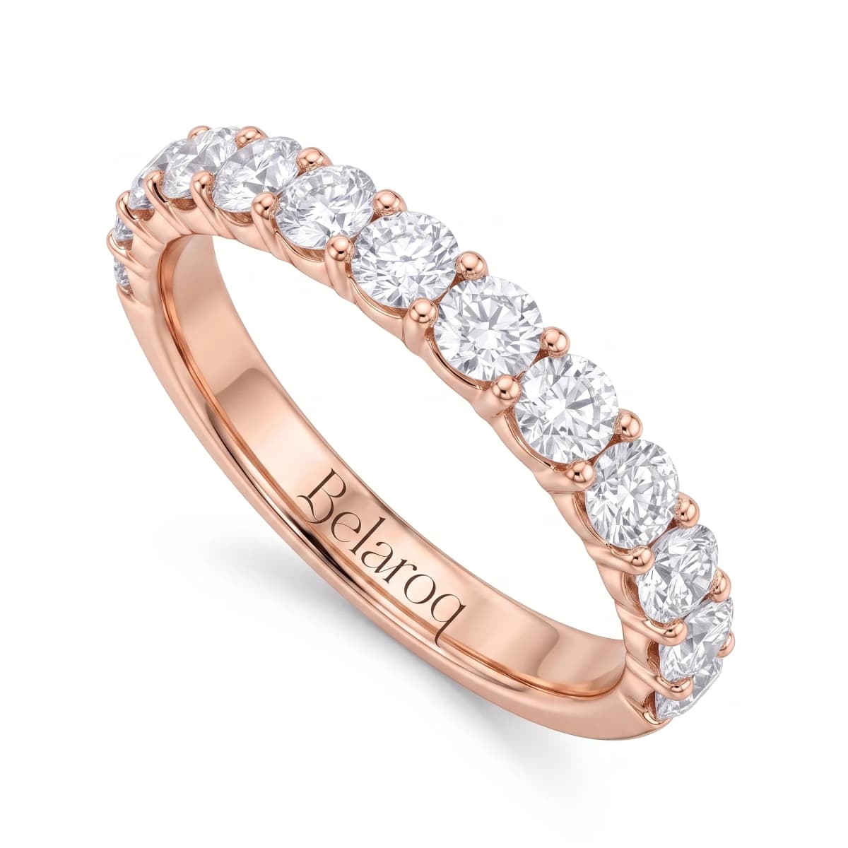 Belaroq Vionne Helio Fable Rose Gold Diamond Ring