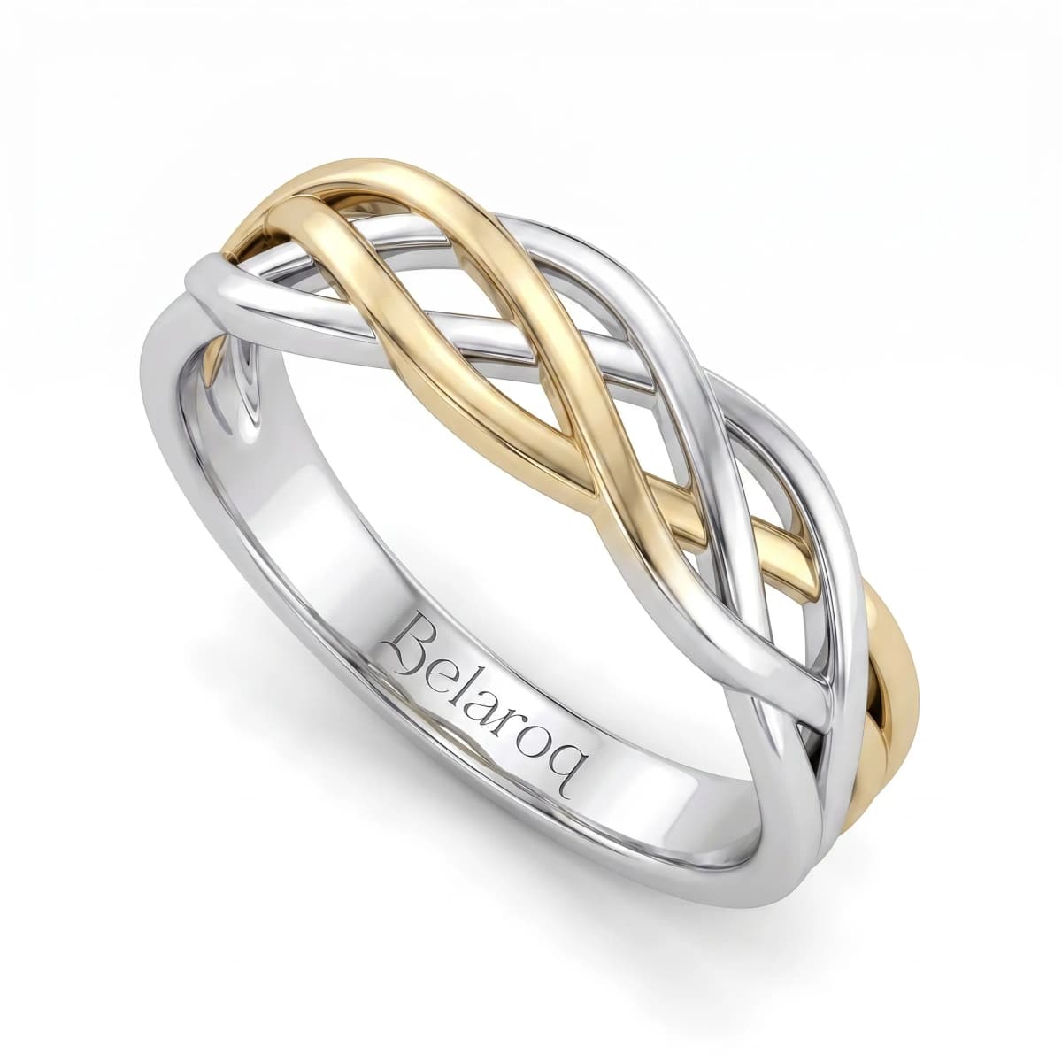 Belaroq Celeste Signet Bijou Yellow Gold Ring