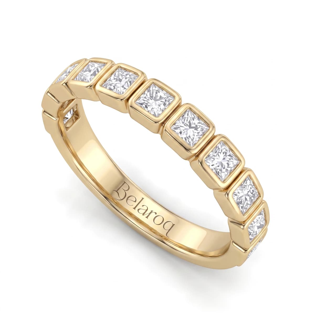 Belaroq Selene Veil Regal Yellow Gold Lab Diamond Ring