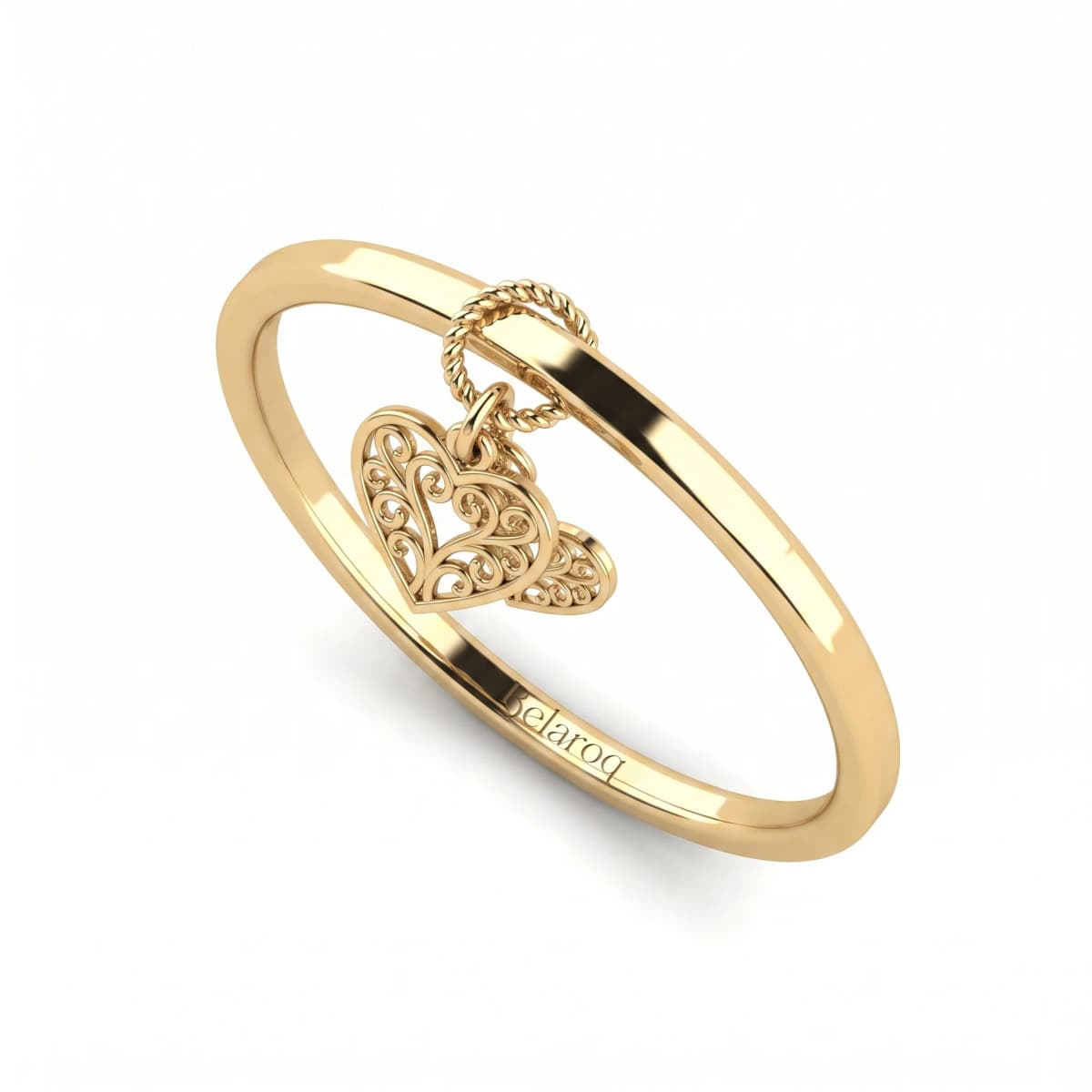 Belaroq Valenne Bloom Lustre Yellow Gold Ring
