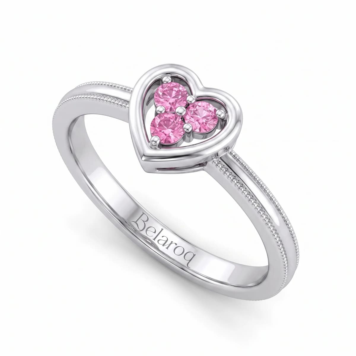 Belaroq Velora Ray Maison Silver Sapphire Ring