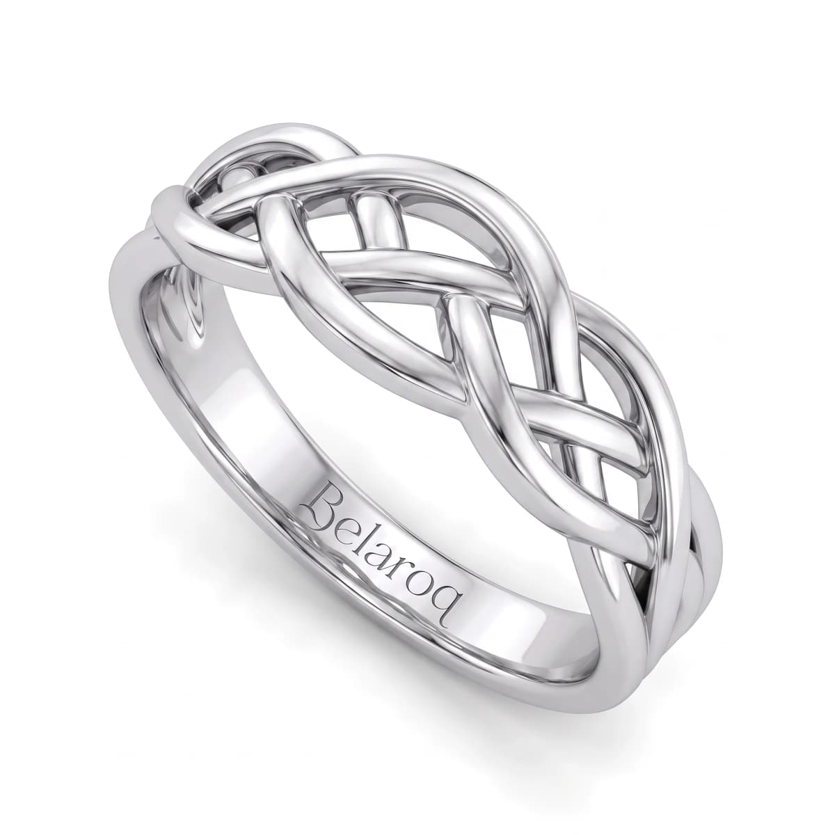 Belaroq Selene Veil Solstice Silver Ring