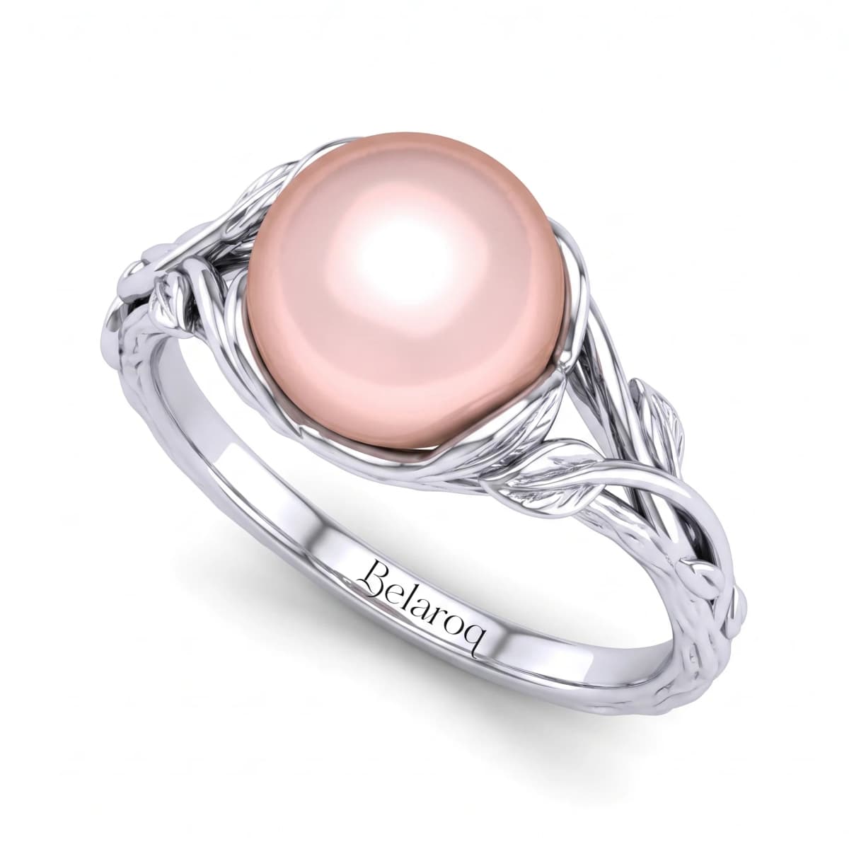 Belaroq Elara Orchid Aurum Two Tone Gold Pearl Ring