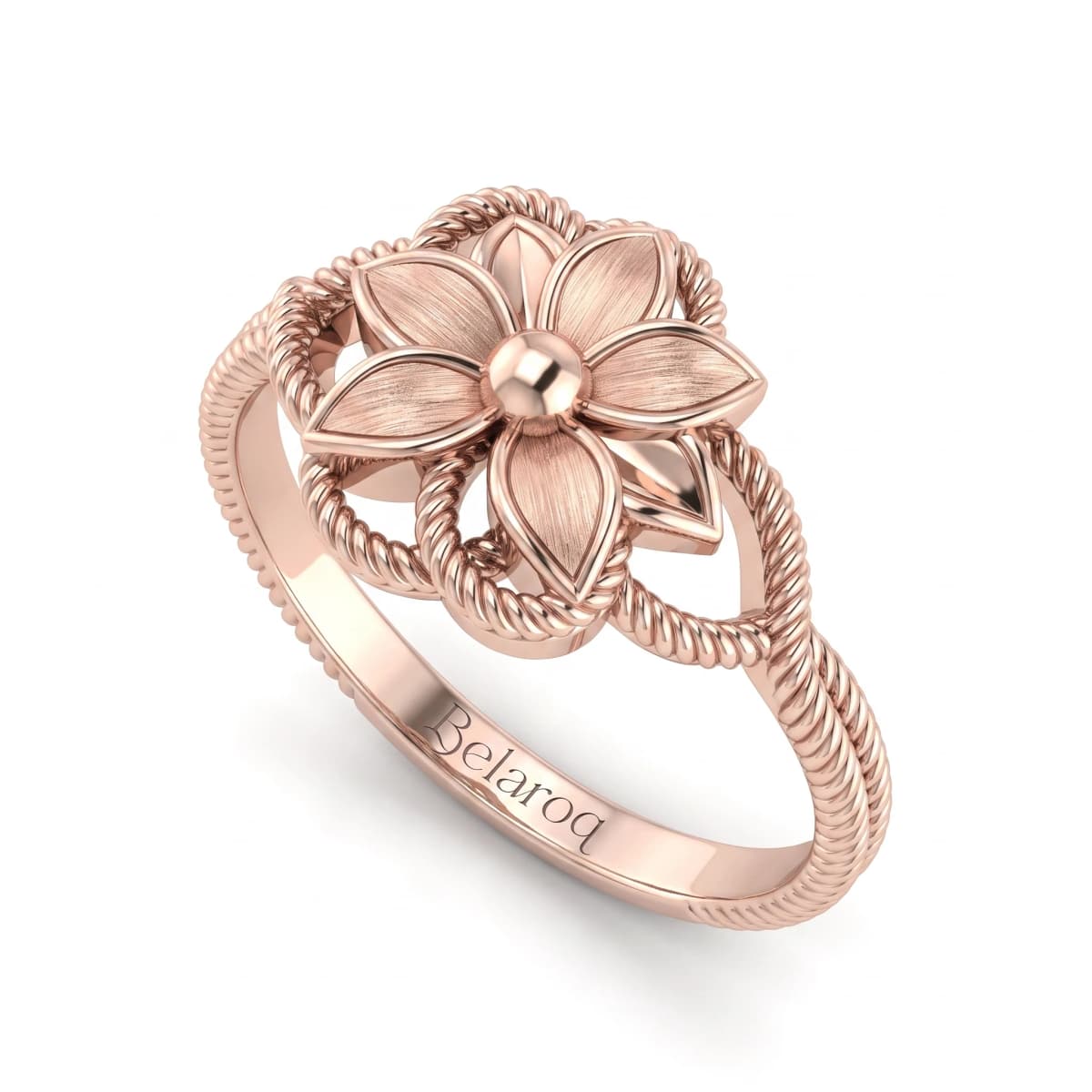 Belaroq Sabine Ember Heritage Rose Gold Ring