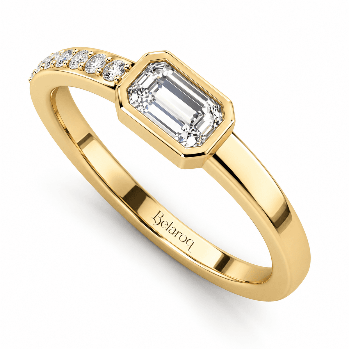 Belaroq Fiorenne Bague de fiançailles serti clos