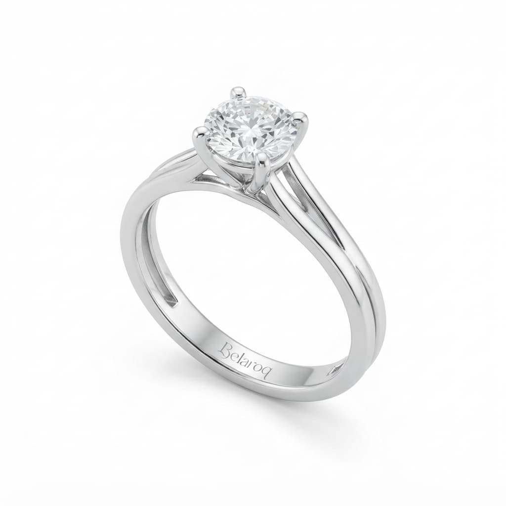 Belaroq Meliora Round Prong Engagement Ring