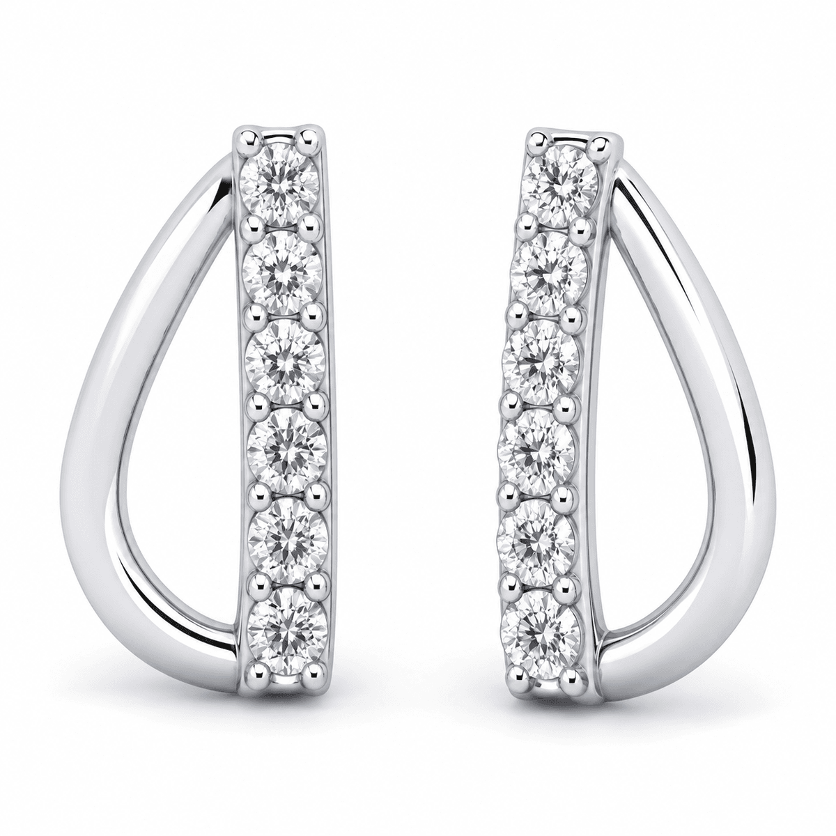 Belaroq Deloria Round Prong Earrings