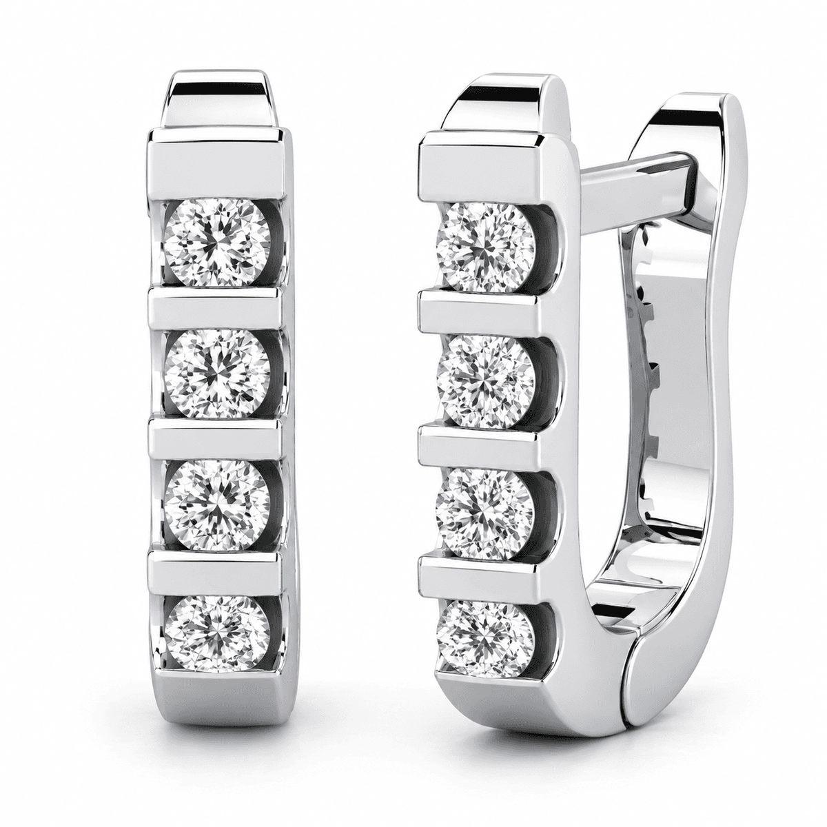 Belaroq Lysavie Round Bar Earrings