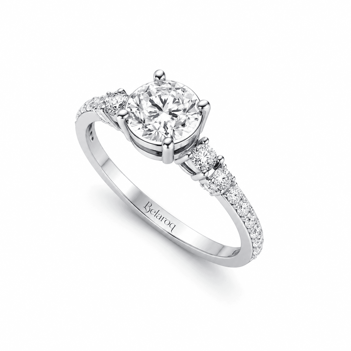 Belaroq Amelissemaelis Bague de Fiançailles À griffes