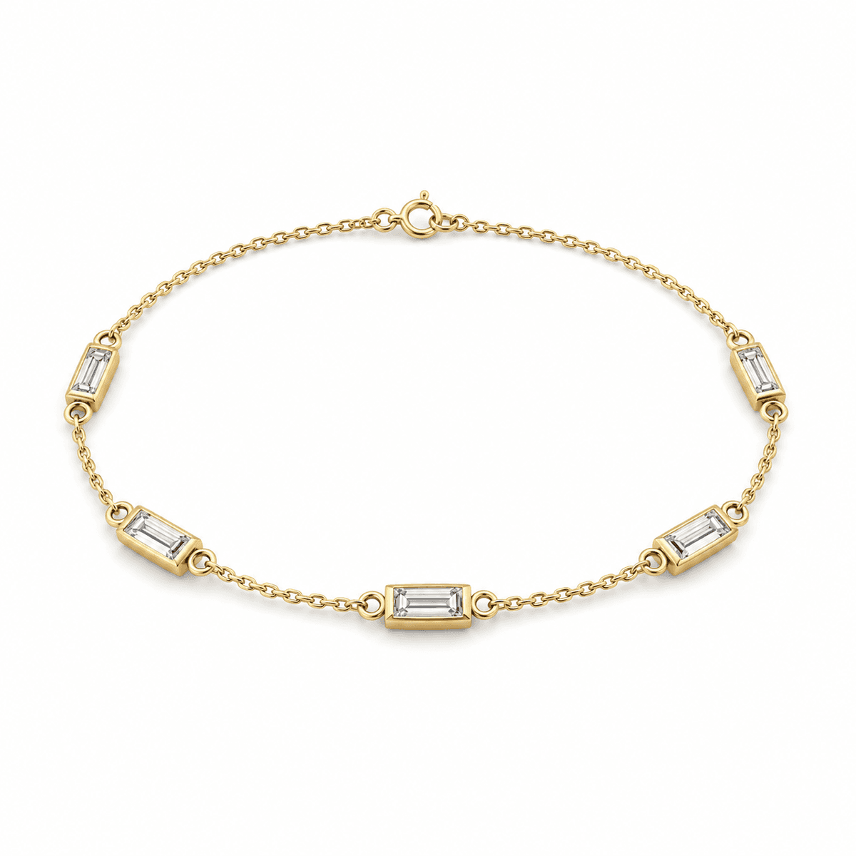 Belaroq Stalivra Pulsera Diamantes Baguette