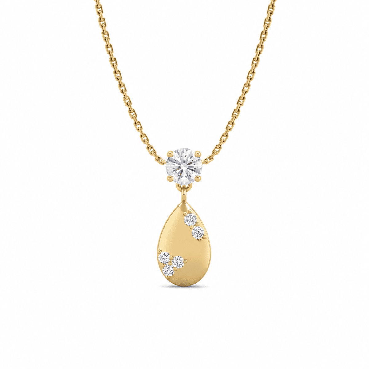 Belaroq Eveluneflorevia Round Prong Necklace