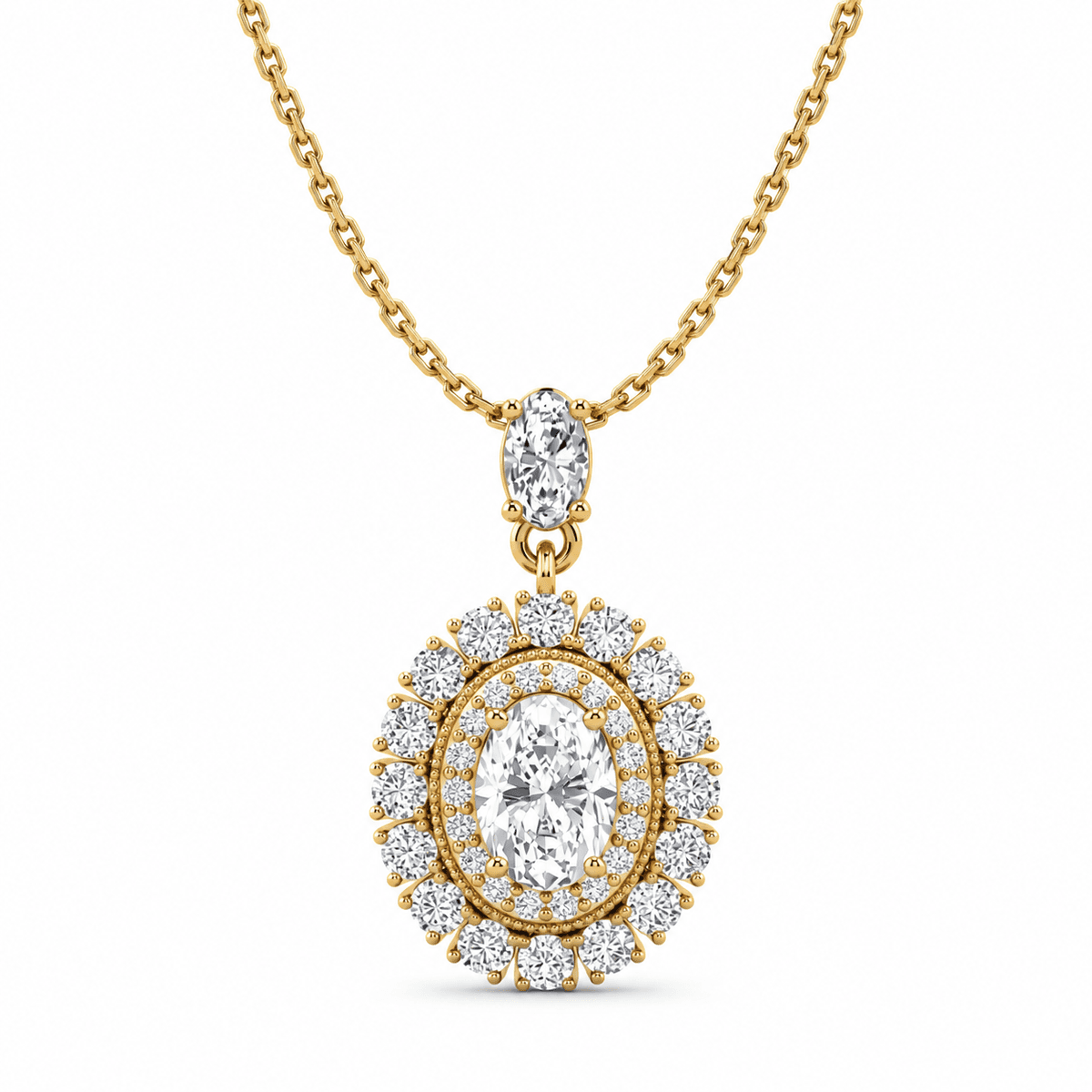 Belaroq Olivelle Mixed Prong Necklace