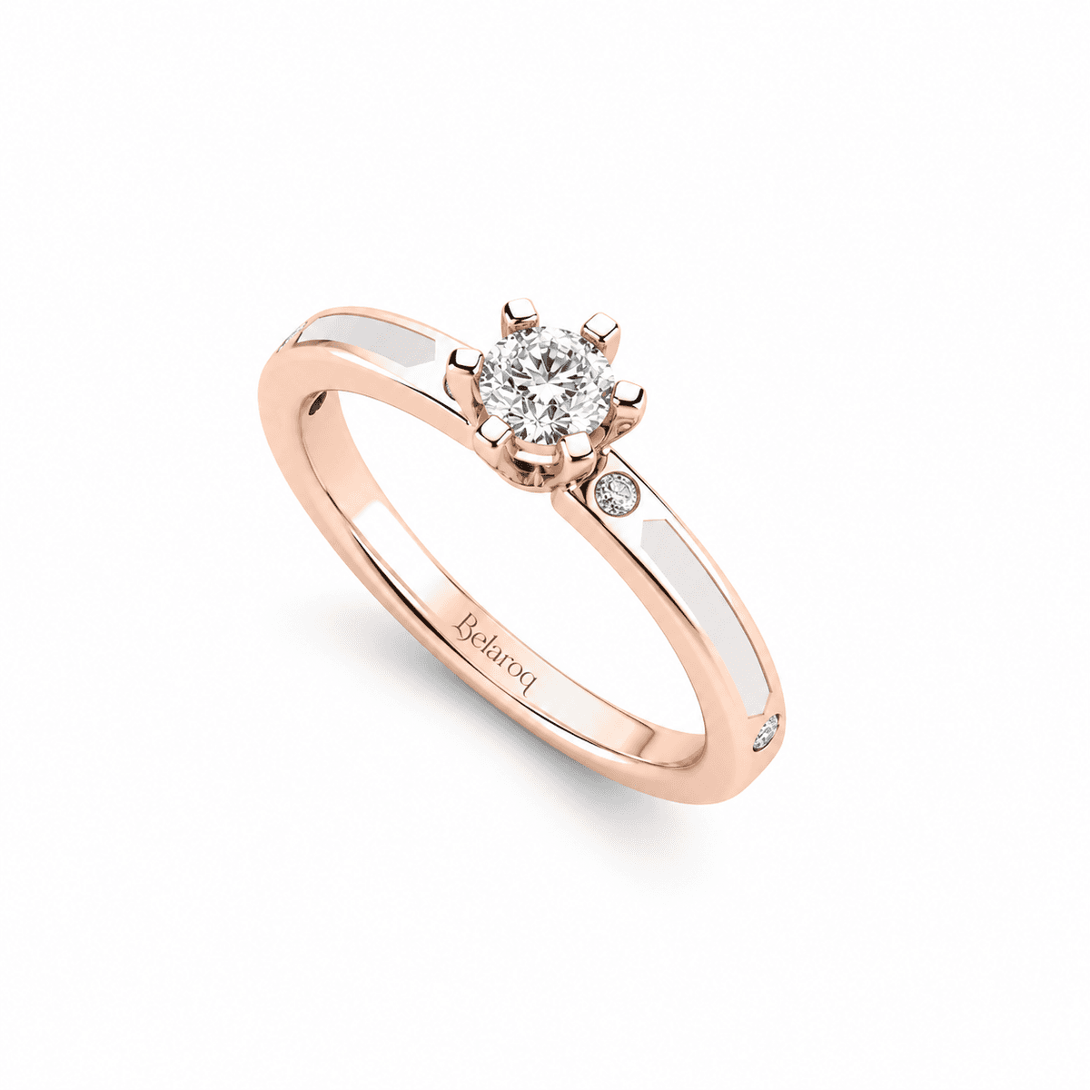 Belaroq Ostalune Bague de Fiançailles À griffes