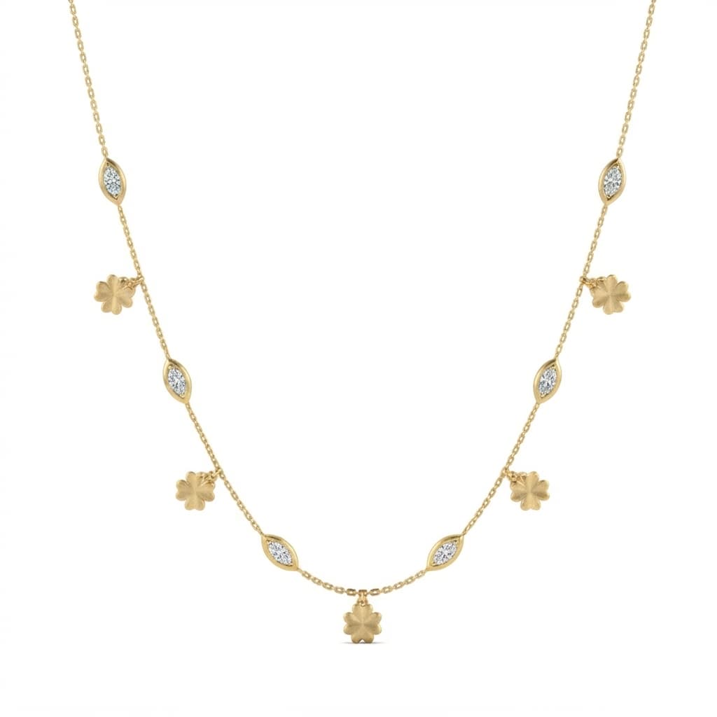 Belaroq Celoria round bezel Necklace