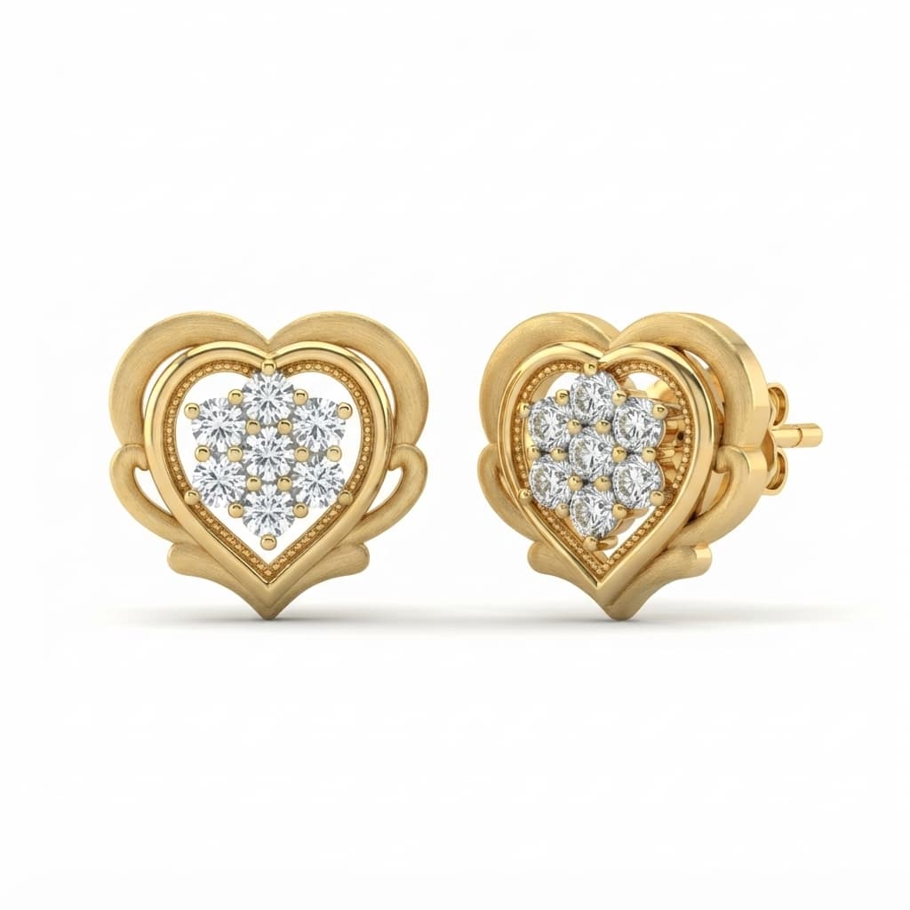 Belaroq Amelisse round cluster Earrings