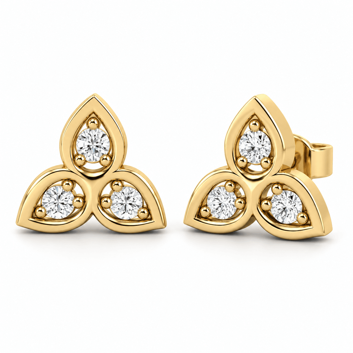Belaroq Giselleabelliane Round Prong Earrings